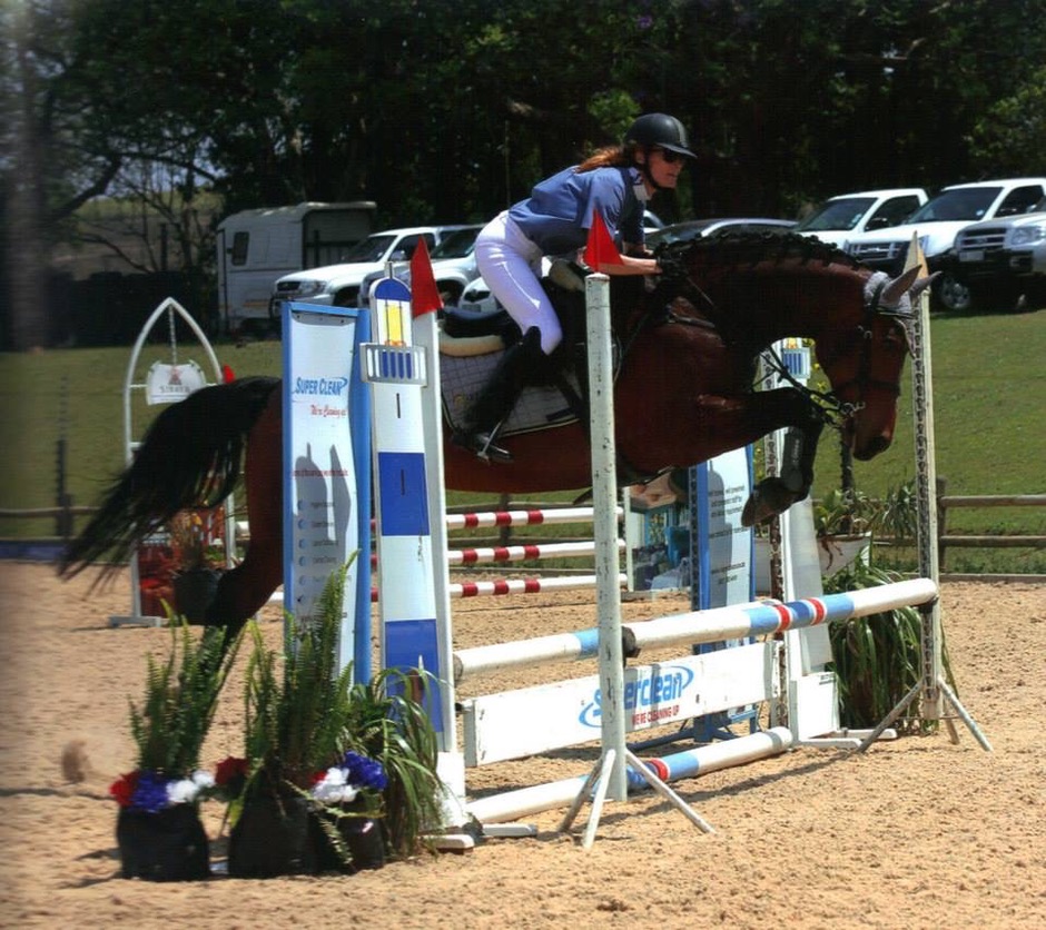 First jumping show