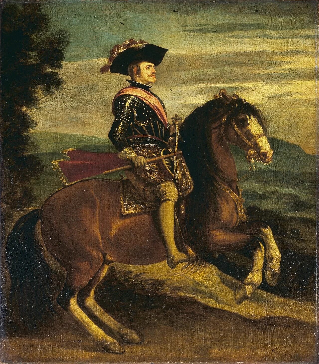 Velázquez — Philip IV on Horseback, c.1634–1635
