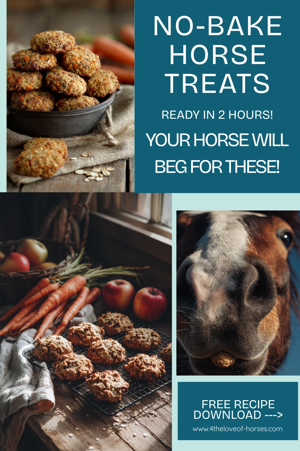 No Bake Horse Treats