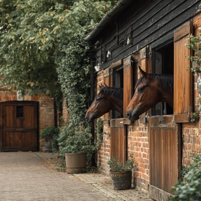 Stable yard