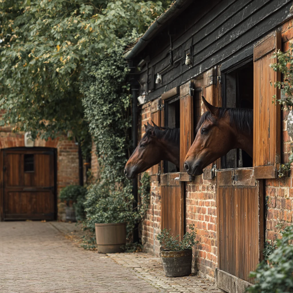 Stable yard