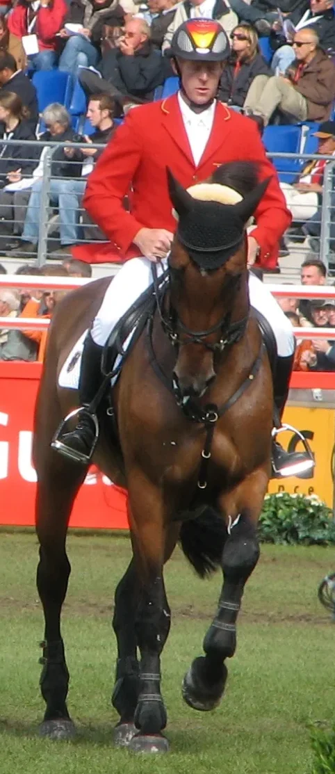 Riders gear for showjumping
