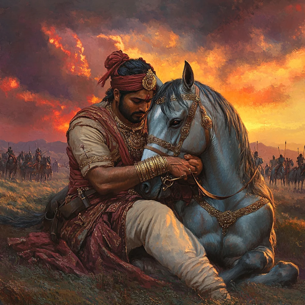 Dying Chetak