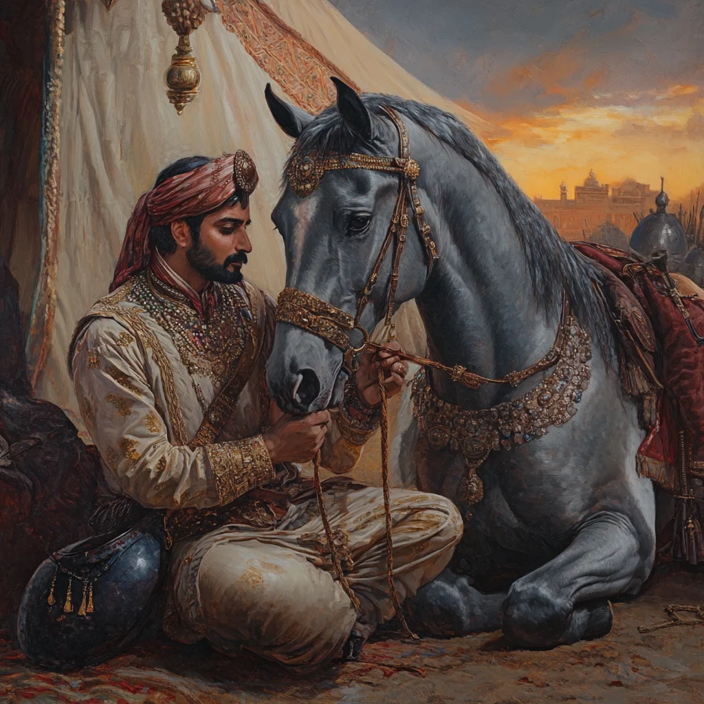 The bond between man and horse