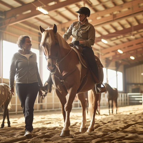 Hipnotherapy on horses