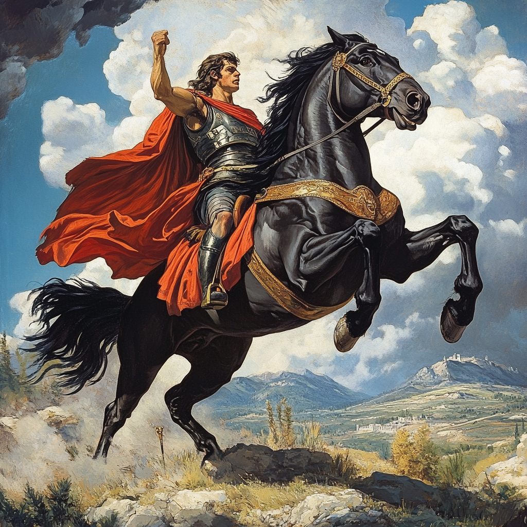 The legend of Bucephalus